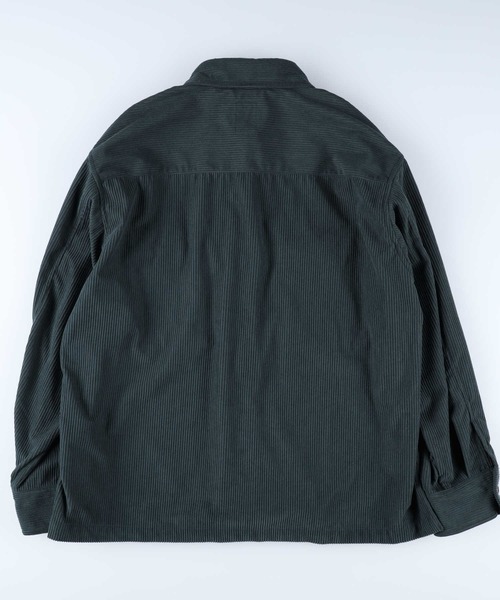 BACK NUMBER（バックナンバー）の「【BACK NUMBER】コーデュロイＣＰＯシャツ（シャツ/ブラウス・メンズ・ブラック/オフホワイト/グリーン・M/L/XL）」の11枚目の写真