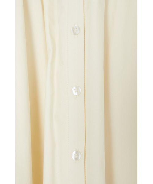 MOUSSY（マウジー）の「POWER SHOULDER LONG ドレス（ワンピース・レディース・ダークグリーン/オフホワイト/ブラック・1/2）」の16枚目の写真