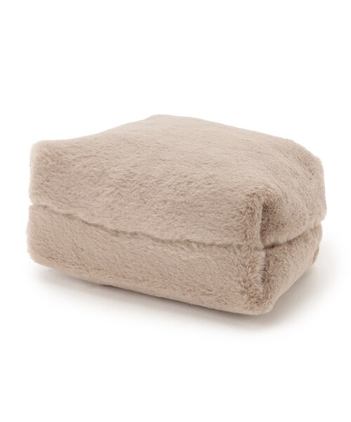 SHOO・LA・RUE(シューラルー)の「◆フェイクファーミニショルダー(ショルダーバッグ・レディース・ダークグレー/サンドベージュ/ブラック系3/アイボリー・00)」の20枚目の写真