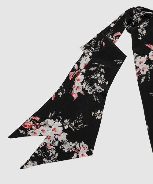 ERDEM アーデム Michaela シルクブラウス 花柄 ボウタイ ファッション