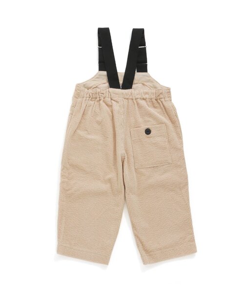 BREEZE(ブリーズ)の「ゆったりサロペット(サロペット/オーバーオール・キッズ・ブラック/ベージュ・130/110/120/90/80/100)」の3枚目の写真