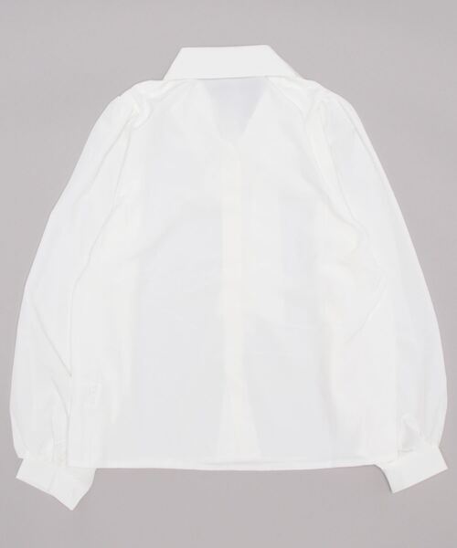 urge：（アージコロン ）の「【URGE：】リボンブラウス（シャツ/ブラウス・レディース・ホワイト・SMALL/MEDIUM/LARGE/X-LARGE）」の2枚目の写真