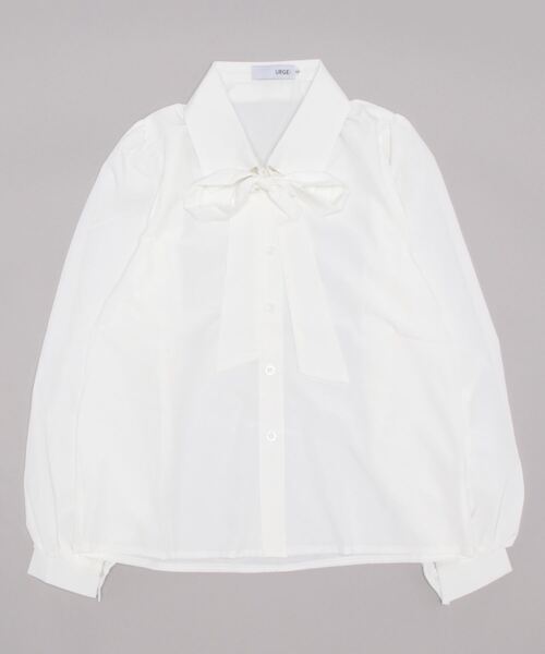 urge：（アージコロン ）の「【URGE：】リボンブラウス（シャツ/ブラウス・レディース・ホワイト・SMALL/MEDIUM/LARGE/X-LARGE）」の7枚目の写真