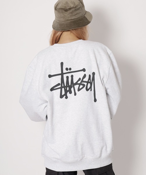 STUSSY(ステューシー)の「STUSSY/ステューシー BASIC STUSSY CREW トレーナー(スウェット・メンズ・アッシュ/グリーン/ブラック・XL/M)」の18枚目の写真