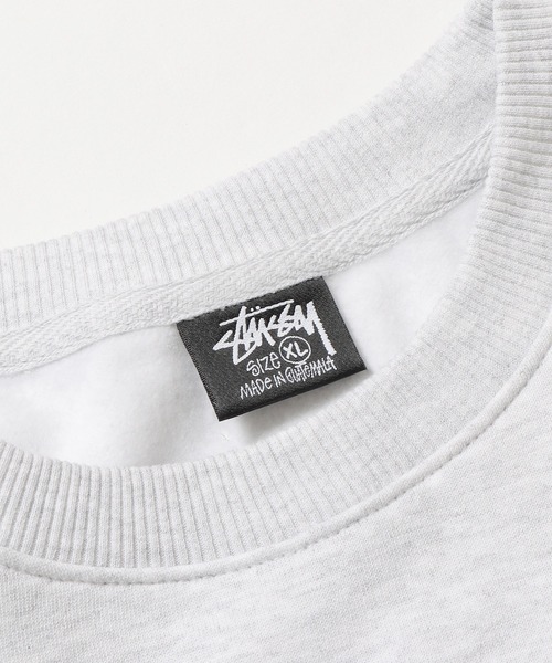 STUSSY(ステューシー)の「STUSSY/ステューシー BASIC STUSSY CREW トレーナー(スウェット・メンズ・アッシュ/グリーン/ブラック・XL/M)」の7枚目の写真