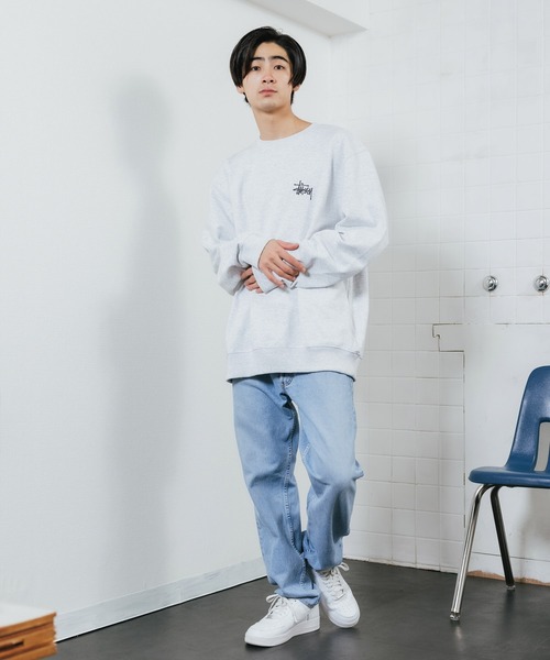 STUSSY(ステューシー)の「STUSSY/ステューシー BASIC STUSSY CREW トレーナー(スウェット・メンズ・アッシュ/グリーン/ブラック・XL/M)」の19枚目の写真