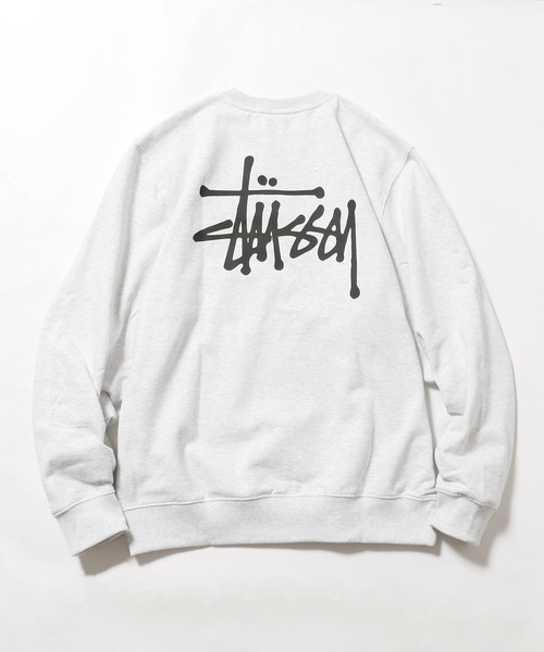 STUSSY(ステューシー)の「STUSSY/ステューシー BASIC STUSSY CREW トレーナー(スウェット・メンズ・アッシュ/グリーン/ブラック・XL/M)」の14枚目の写真