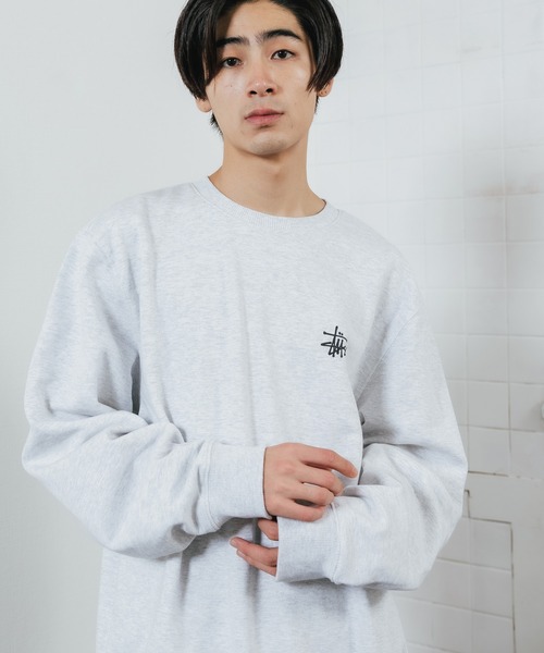 STUSSY(ステューシー)の「STUSSY/ステューシー BASIC STUSSY CREW トレーナー(スウェット・メンズ・アッシュ/グリーン/ブラック・XL/M)」の15枚目の写真