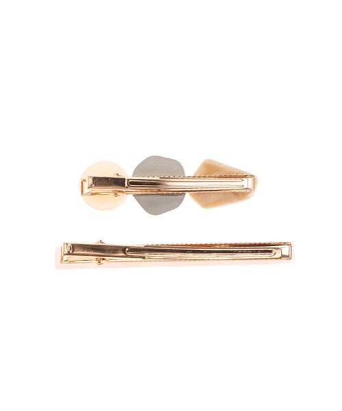 RESEXXY（リゼクシー）の「ニュアンスカラーヘアピンセット（ヘアピン・レディース・ブラウン/ベージュ・FREE）」の8枚目の写真