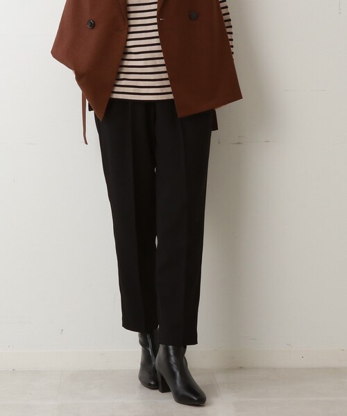 DRESKIP（ドレスキップ）の「◆【洗える】ウールライクテーパードパンツ（その他パンツ・レディース・ダークブラウン/キャメル/ブラック・03/02/04）」の19枚目の写真