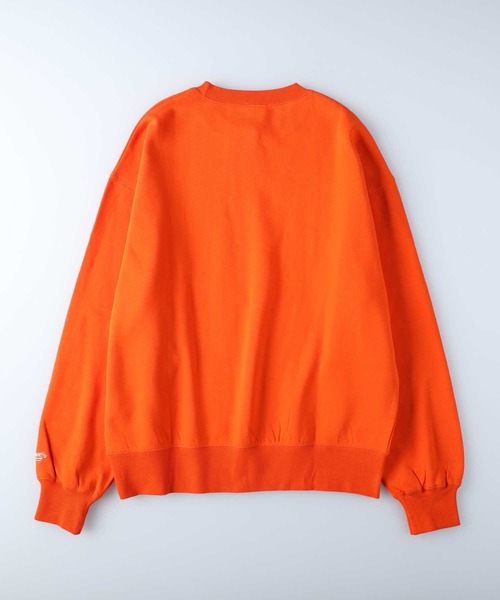 Right-on(ライトオン)の「【BIKE】USカレッジクルー(スウェット・メンズ・オレンジ/レッド/ライトグレー/パープル/ネイビー/グリーン・M/L/XL)」の15枚目の写真