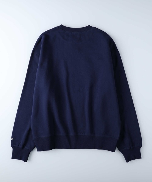 Right-on(ライトオン)の「【BIKE】USカレッジクルー(スウェット・メンズ・オレンジ/レッド/ライトグレー/パープル/ネイビー/グリーン・M/L/XL)」の12枚目の写真
