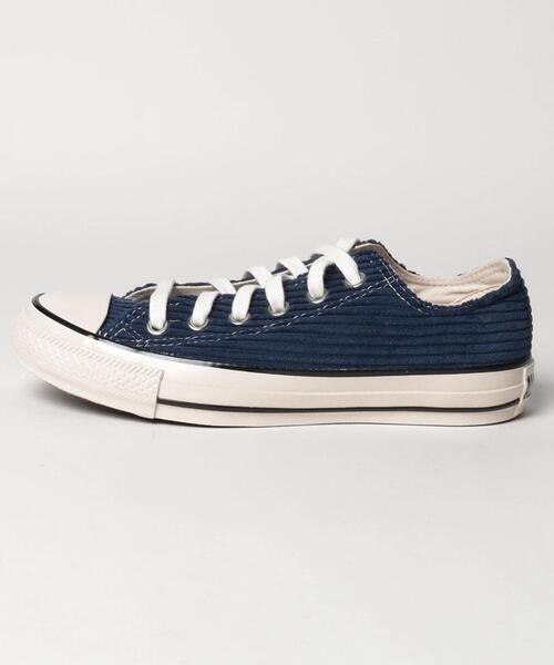CONVERSE ALL STAR（コンバースオールスター）の「コーデュロイスニーカー（スニーカー・レディース・ワインレッド/サンドベージュ/ネイビー・FREE/MEDIUM/LARGE/SMALL）」の4枚目の写真