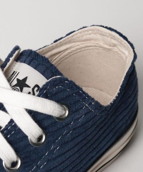 CONVERSE ALL STAR（コンバースオールスター）の「コーデュロイスニーカー（スニーカー・レディース・ワインレッド/サンドベージュ/ネイビー・FREE/MEDIUM/LARGE/SMALL）」の8枚目の写真