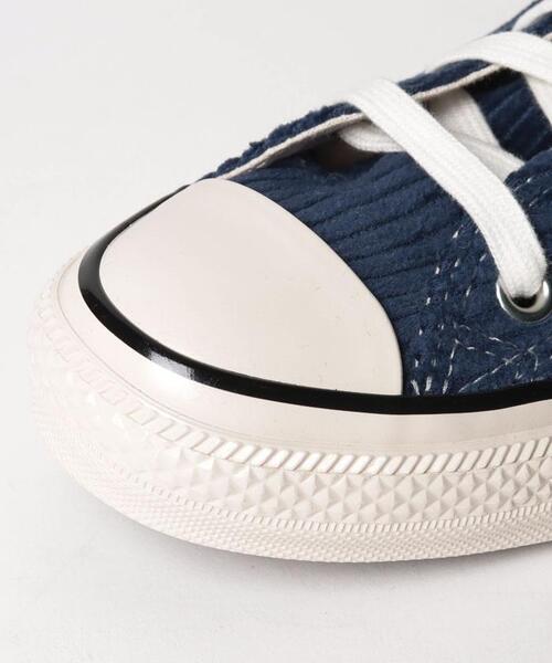 CONVERSE ALL STAR（コンバースオールスター）の「コーデュロイスニーカー（スニーカー・レディース・ワインレッド/サンドベージュ/ネイビー・FREE/MEDIUM/LARGE/SMALL）」の9枚目の写真