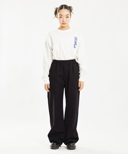X-girl（エックスガール）の「TWILL EASY PANTS（その他パンツ・レディース・ブラック/イエロー/ブルー・XS/S/M）」の15枚目の写真