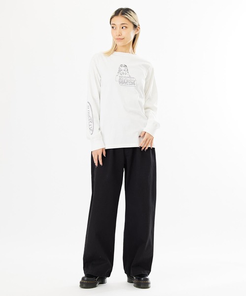 X-girl（エックスガール）の「TWILL EASY PANTS（その他パンツ・レディース・ブラック/イエロー/ブルー・XS/S/M）」の19枚目の写真