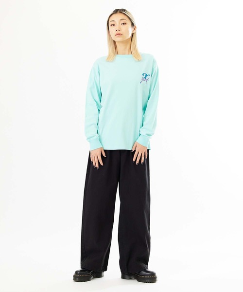 X-girl（エックスガール）の「TWILL EASY PANTS（その他パンツ・レディース・ブラック/イエロー/ブルー・XS/S/M）」の20枚目の写真