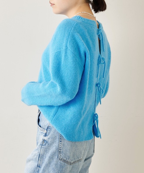 24AW DELUXE デラックス 24AD3206 モヘヤ ニット Whim Gazette（ウィムガゼット）の「モヘヤKNOTTニット（ニット