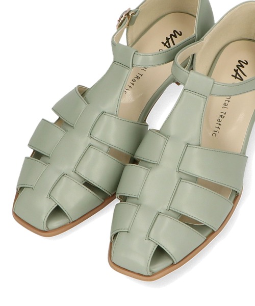 WA ORiental TRaffic（ダブルエーオリエンタルトラフィック）の「フラットグルカサンダル 32112（サンダル・レディース・ブルー/ブラック/ベージュ・S/M/L/LL/3L/SS）」の15枚目の写真