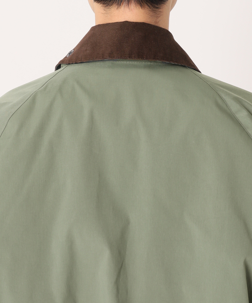 Barbour(バブアー)の「【BARBOUR / バブアー】別注 TRANSPORT ジャケット(ブルゾン・メンズ・ブラック/モスグリーン・36/38/40)」の4枚目の写真