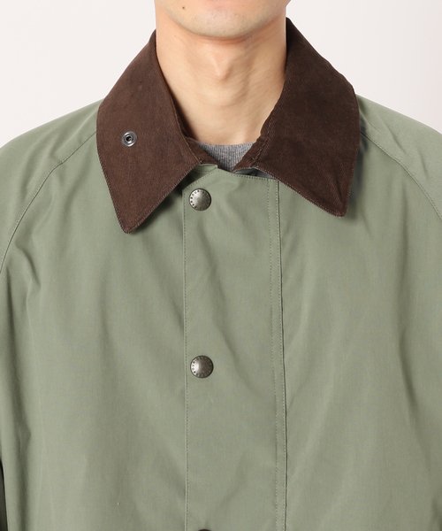 Barbour(バブアー)の「【BARBOUR / バブアー】別注 TRANSPORT ジャケット(ブルゾン・メンズ・ブラック/モスグリーン・36/38/40)」の5枚目の写真
