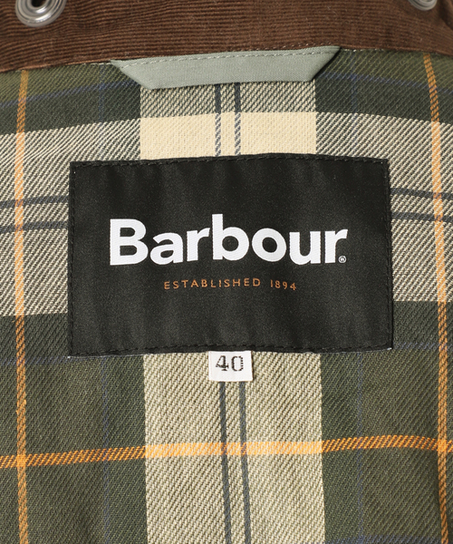 Barbour(バブアー)の「【BARBOUR / バブアー】別注 TRANSPORT ジャケット(ブルゾン・メンズ・ブラック/モスグリーン・36/38/40)」の16枚目の写真