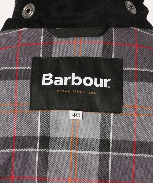 Barbour(バブアー)の「【BARBOUR / バブアー】別注 TRANSPORT ジャケット(ブルゾン・メンズ・ブラック/モスグリーン・36/38/40)」の19枚目の写真