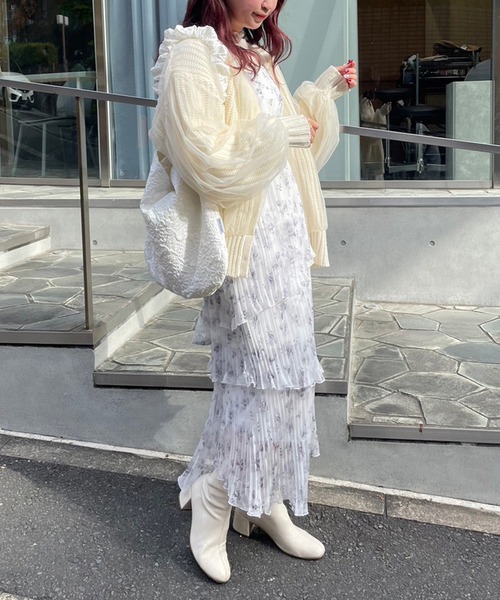 one after another NICE CLAUP（ワンアフターアナザーナイスクラップ）の「しぼしぼトートバック（トートバッグ・レディース・ブラック/ベージュ/アイボリー・FREE）」の11枚目の写真