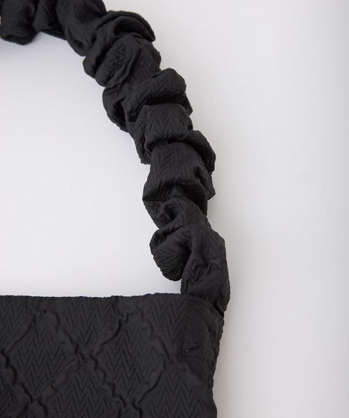 one after another NICE CLAUP（ワンアフターアナザーナイスクラップ）の「しぼしぼトートバック（トートバッグ・レディース・ブラック/ベージュ/アイボリー・FREE）」の18枚目の写真