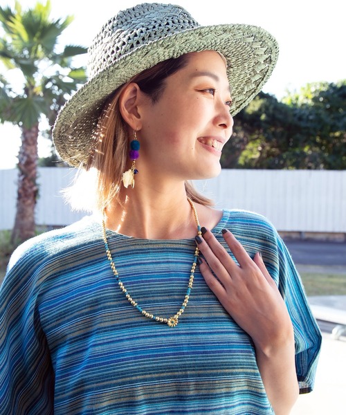 チャイハネ（チャイハネ）の「【チャイハネ】スタンコンチョネックレス（ネックレス・レディース・ゴールド/シルバー・FREE）」の8枚目の写真