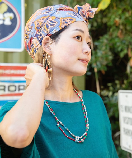 チャイハネ（チャイハネ）の「【チャイハネ】スタンコンチョネックレス（ネックレス・レディース・ゴールド/シルバー・FREE）」の6枚目の写真