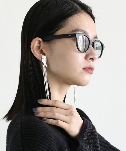 HARE（ハレ）の「ダークカラーレンズサングラス(HARE)（サングラス・レディース・ブラック/グレー・FREE）」の6枚目の写真