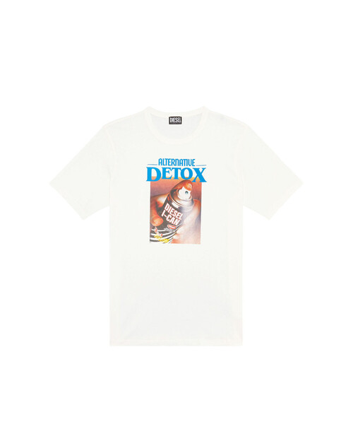 DIESEL - diesel  カットソー DIESEL ディーゼル ロゴ プレート クロップド Tシャツ (DIESEL/T