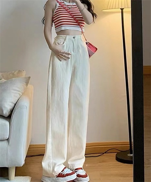 Since Thenキュート ハイウエスト 美シルエットロング パンツ 楽天市場】スラックス ワイドパンツ レディース 春秋 ハイ