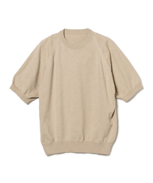 トップス Crepuscule Raglan Knit Short Sleeve crepuscule（クレプスキュール）の「Crepuscule / Raglan Knit Short