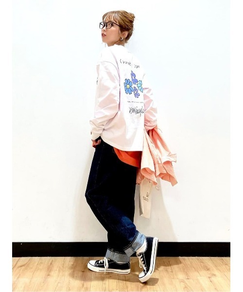 (What it isNt)ART BY MARKGONZALES(ワットイットイズント)の「【(What it isNt)】イラストロンT(Tシャツ/カットソー・メンズ・ホワイト/グリーン/ブラック/サックスブルー/イエロー/グレー・L/M/XL/S)」の17枚目の写真