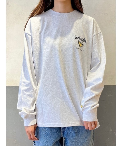 (What it isNt)ART BY MARKGONZALES(ワットイットイズント)の「【(What it isNt)】イラストロンT(Tシャツ/カットソー・メンズ・ホワイト/グリーン/ブラック/サックスブルー/イエロー/グレー・L/M/XL/S)」の21枚目の写真