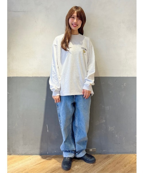 (What it isNt)ART BY MARKGONZALES(ワットイットイズント)の「【(What it isNt)】イラストロンT(Tシャツ/カットソー・メンズ・ホワイト/グリーン/ブラック/サックスブルー/イエロー/グレー・L/M/XL/S)」の20枚目の写真