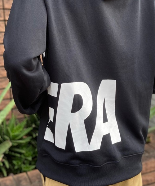 NEW ERA（ニューエラ）の「NEW ERA/ニューエラ オーバーサイズパーカー プルオーバーフーディ/吸汗速乾 帯電防止/ビッグロゴ ...