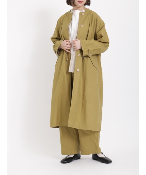 sm2rhythm（サマンサモスモスリズム）の「肩ボタン長袖プルオーバー（Tシャツ/カットソー・レディース・キナリ/グリーン/ネイビー・ﾌﾘ-）」の17枚目の写真