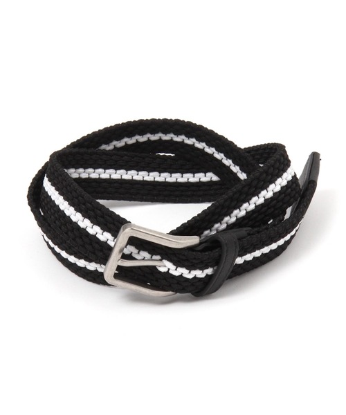 BAYFLOW（ベイフロー）の「ゴムメッシュベルト（ベルト・メンズ・ブラック/ベージュ/ブラウン/その他1/その他2・FREE）」の4枚目の写真