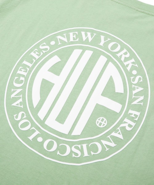 HUF(ハフ)の「REGIONAL TEE / HUF Tシャツ(Tシャツ/カットソー・メンズ・ブラック/アッシュグレー/スモーキーグリーン系/ホワイト・XX-LARGE/LARGE/MEDIUM/X-LARGE/SMALL/X-SMALL)」の11枚目の写真