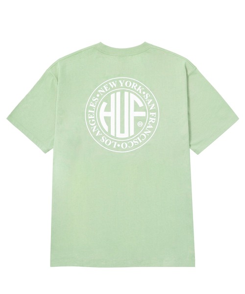 HUF(ハフ)の「REGIONAL TEE / HUF Tシャツ(Tシャツ/カットソー・メンズ・ブラック/アッシュグレー/スモーキーグリーン系/ホワイト・XX-LARGE/LARGE/MEDIUM/X-LARGE/SMALL/X-SMALL)」の15枚目の写真