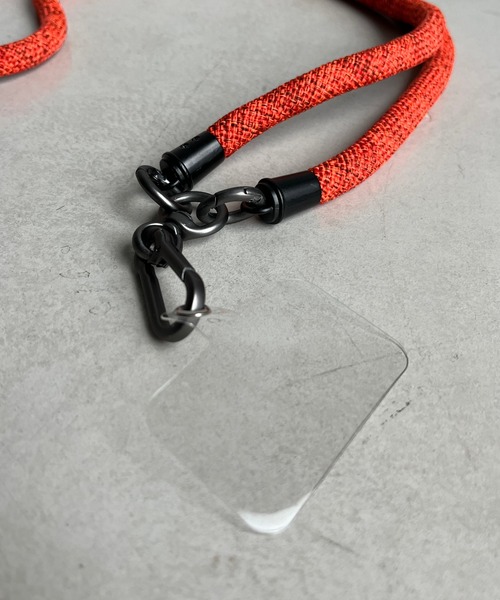 CPCM(シーピーシーエム)の「太コードスマホショルダー(スマホグッズ・レディース・カーキ/オレンジ/ブラック/ピンク・FREE)」の10枚目の写真