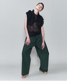 6 | ＜６(ROKU)＞FRILL NO SLEEVE TOP/トップス(ニット/セーター)
