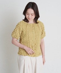 A de a.v.v | ポコポコボリューム袖プルオーバー(Tシャツ/カットソー)