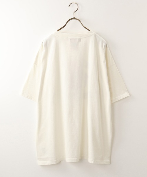 REMI RELIEF（レミレリーフ）の「[REMI RELIEF/レミレリーフ] 別注 MALION INSTITUTE SP加工プリントTシャツ（Tシャツ/カットソー・レディース・オフホワイト・M）」の15枚目の写真