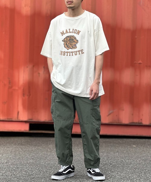 REMI RELIEF（レミレリーフ）の「[REMI RELIEF/レミレリーフ] 別注 MALION INSTITUTE SP加工プリントTシャツ（Tシャツ/カットソー・レディース・オフホワイト・M）」の21枚目の写真
