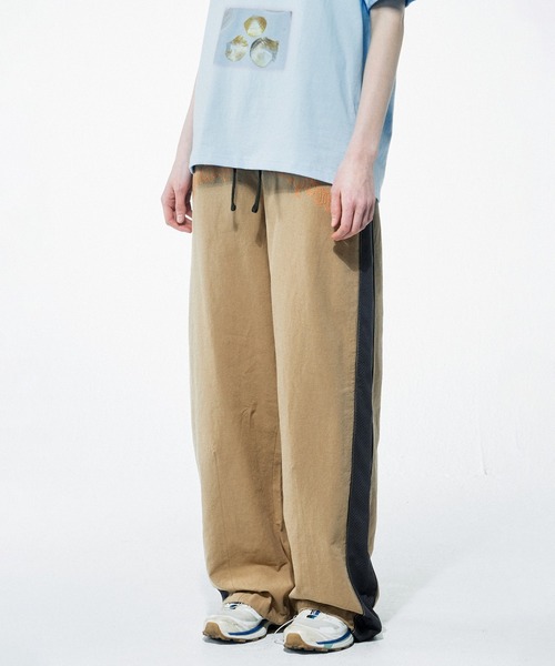 【SCULPTOR】メッシュリネンパンツ ベージュ SCULPTOR（スカルプター）の「Mesh Linen Pants/メッシュリネン